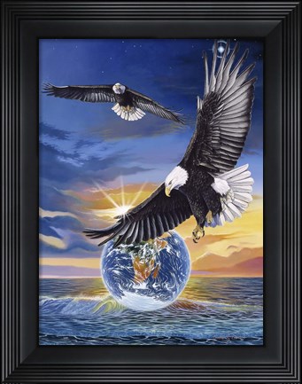 Framed Meek Shall Inherit Print