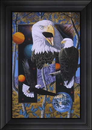 Framed Power And The Glory Print