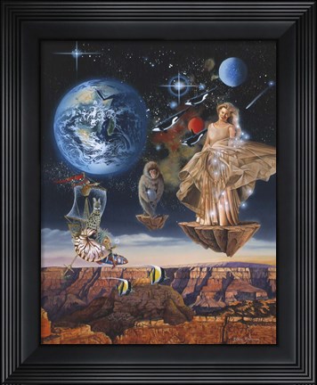 Framed Travelers Print