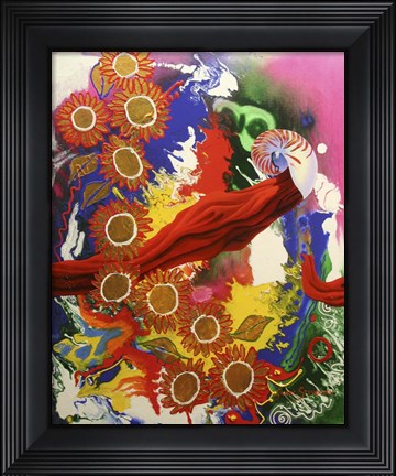 Framed Travelling The Cosmos Print