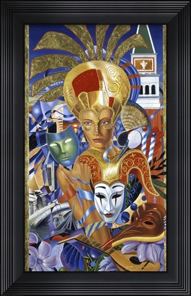 Framed Venice Awaits Print