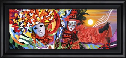 Framed Venice Nights Print