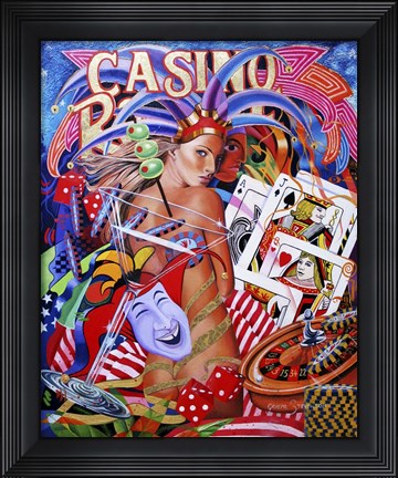 Framed Viva Las Vegas Print