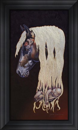 Framed Watching Over Me Print