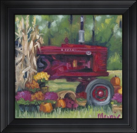 Framed Farmall Fall Print
