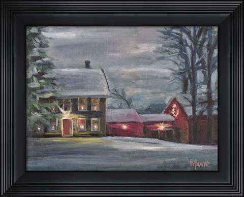 Framed Sterling Hill Twilight Print