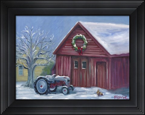 Framed Fresh Snow Print