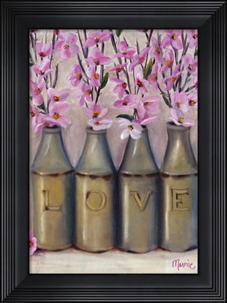 Framed Love Springtime Print