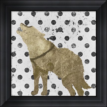 Framed Glam Forest III Print