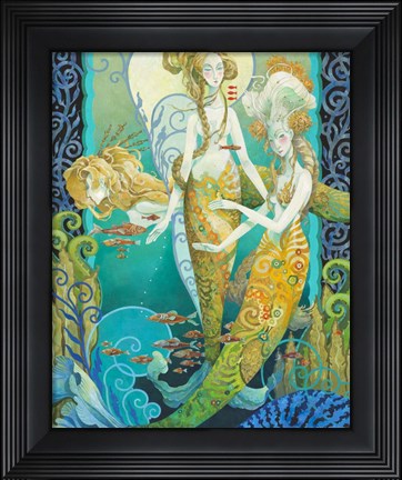 Framed Sirens Print