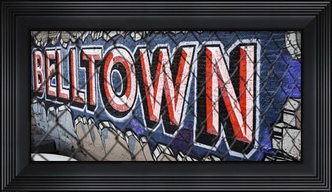 Framed Art In Belltown Print