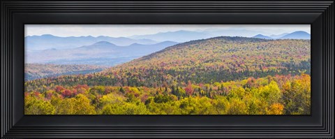 Framed Autumn In Vermont Print