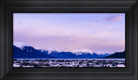 Framed Frozen Shoreline Print