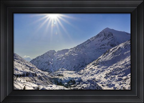 Framed Klondike Highway Print
