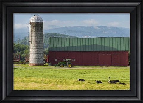 Framed Meeting House Farm Print