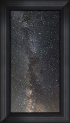 Framed Milky Way During Perseids Meteor Shower Print