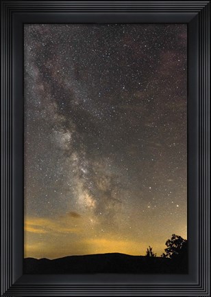 Framed Milky Way Ridge Print