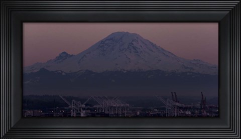 Framed Mount Rainier Print