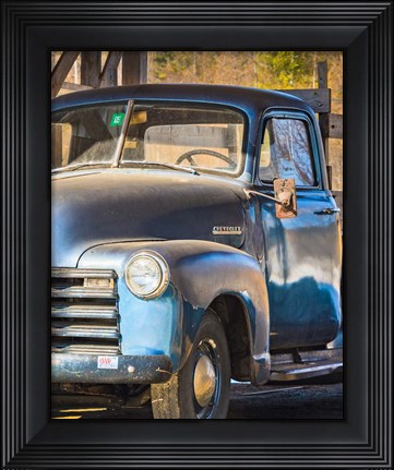 Framed Old Chevy Print