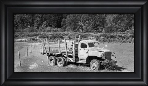 Framed Old Reliable - B&amp;W Print