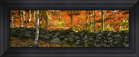 Framed Old Rock Wall Print