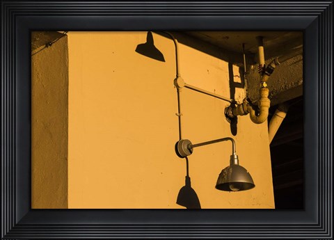 Framed Reflected Shadows Print