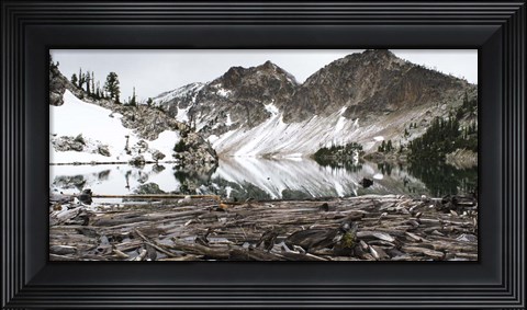 Framed Sawtooth Lake Print