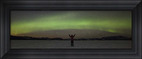 Framed Selfie With Mother Nature Print