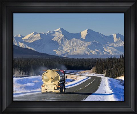 Framed Truckin&#39; Print