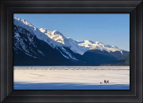 Framed Walking Among Giants Print