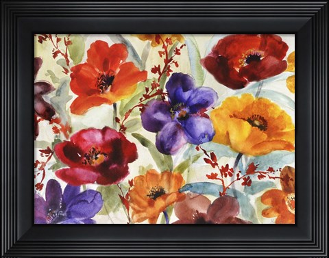 Framed Spring Garden Print