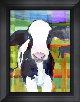 Framed Cow Print