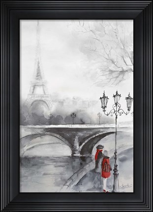 Framed Eiffel Tower1 Print