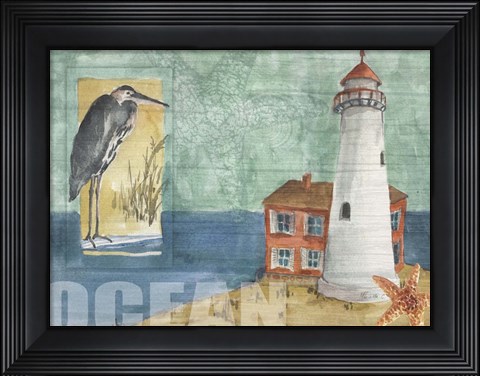 Framed Lighthouse2 Print