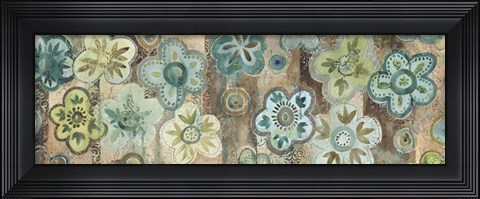 Framed Stylized Flower Print