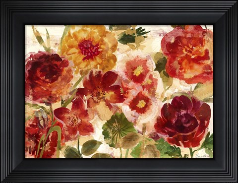 Framed Summer Garden Print