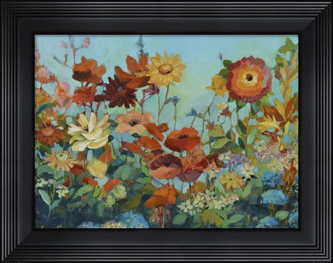 Framed Bright Garden Print