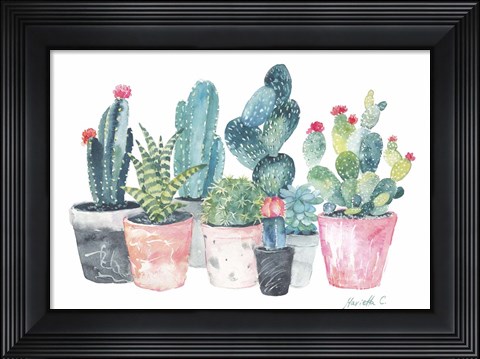 Framed Cactus Print