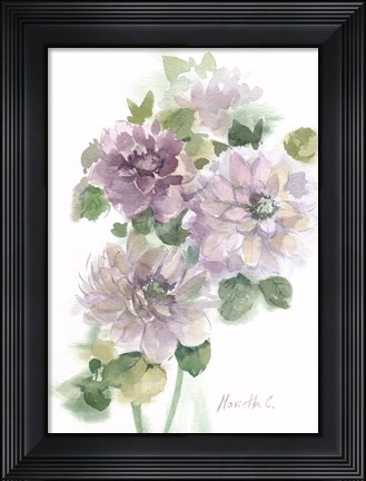 Framed Flower Series 3 Print