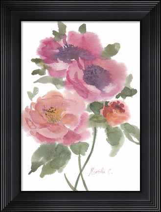 Framed Flower Series 5 Print
