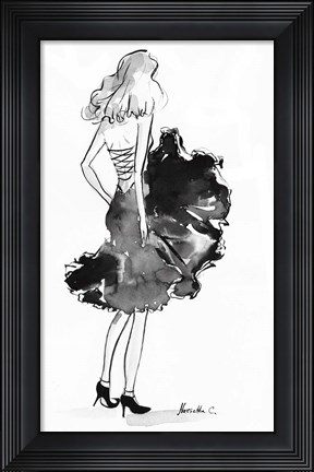 Framed Runway 1 Print