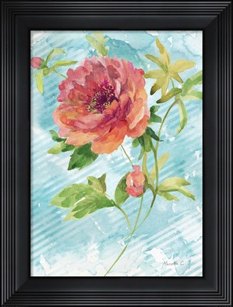 Framed Spring Garden I Print