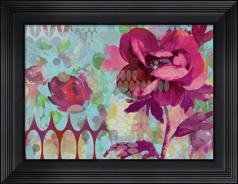 Framed Tropical Celebration Print