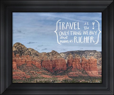 Framed Travel Print