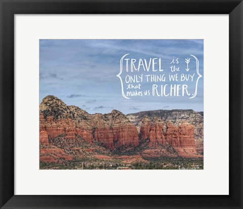 Framed Travel Print