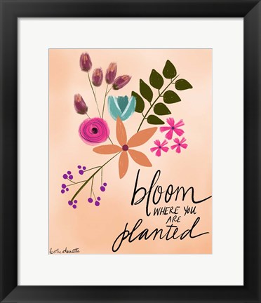 Framed Bloom Print