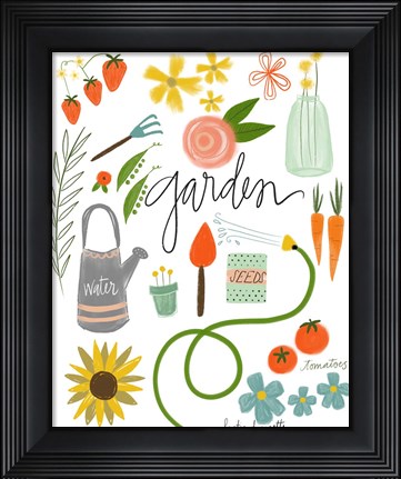 Framed Garden Print