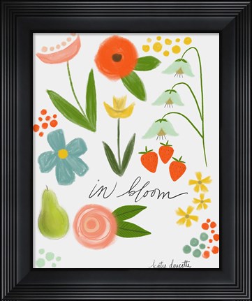 Framed In Bloom Print