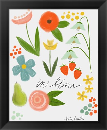 Framed In Bloom Print