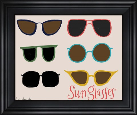 Framed Sunglasses Print